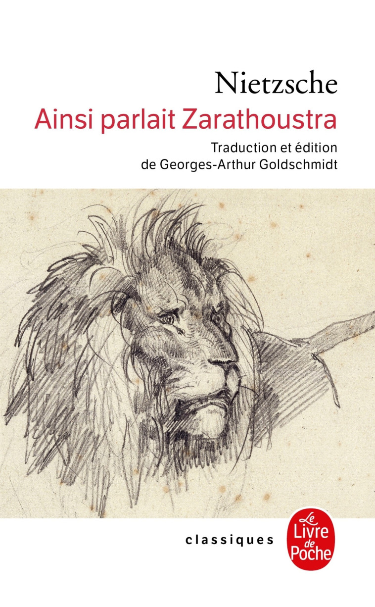 AINSI PARLAIT ZARATHOUSTRA - NIETZSCHE FRIEDRICH - LGF