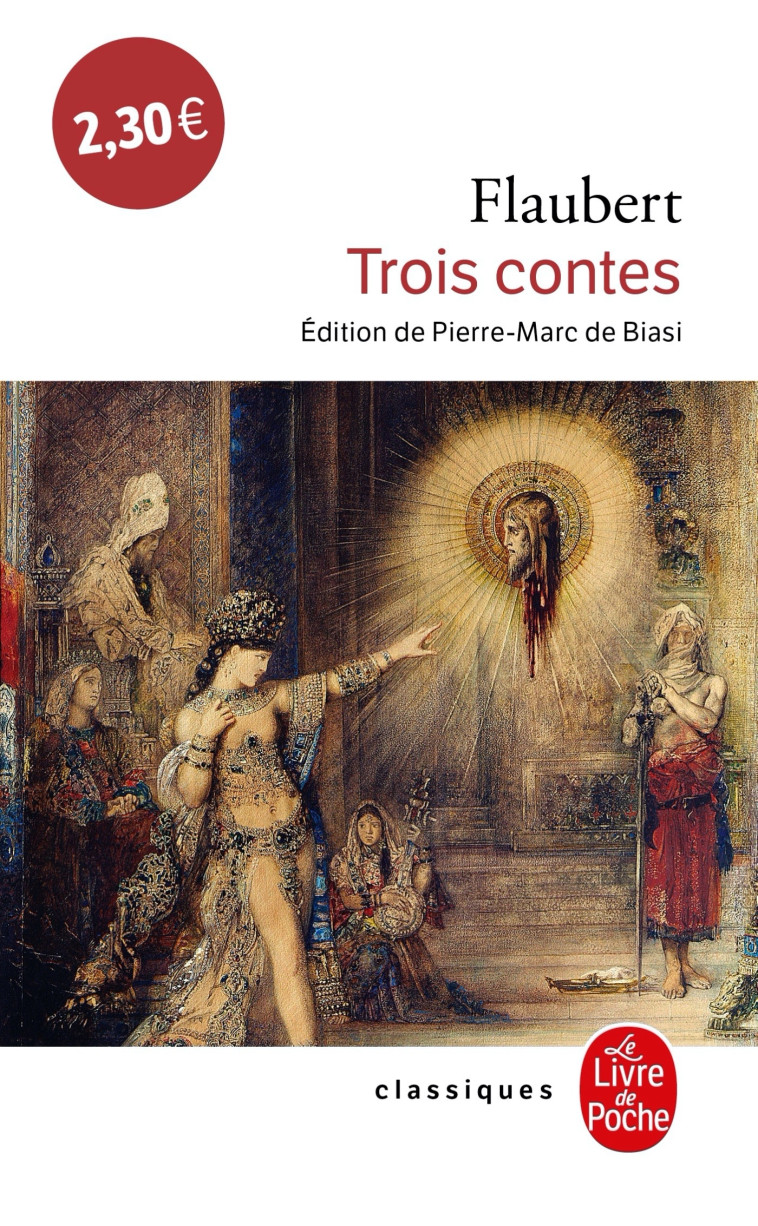 TROIS CONTES DONT HERODIAS - FLAUBERT GUSTAVE - LGF