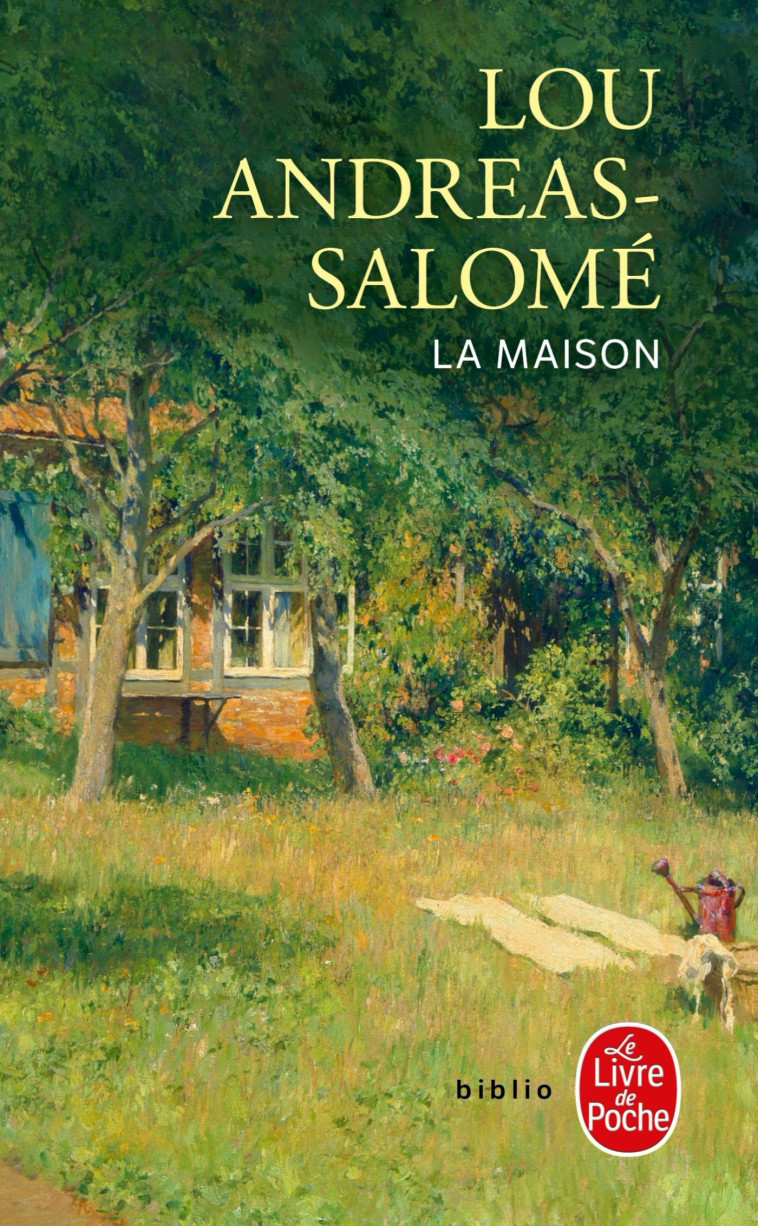 LA MAISON - ANDREAS-SALOME LOU - LGF