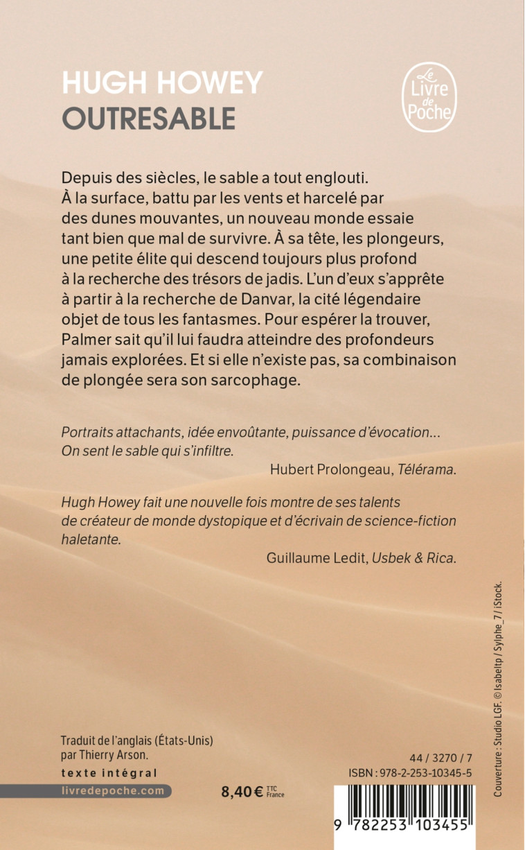 OUTRESABLE - HOWEY HUGH - LGF