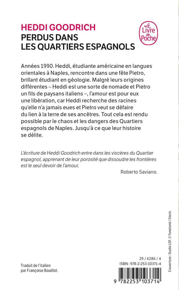 PERDUS DANS LES QUARTIERS ESPAGNOLS - GOODRICH HEDDI - LGF