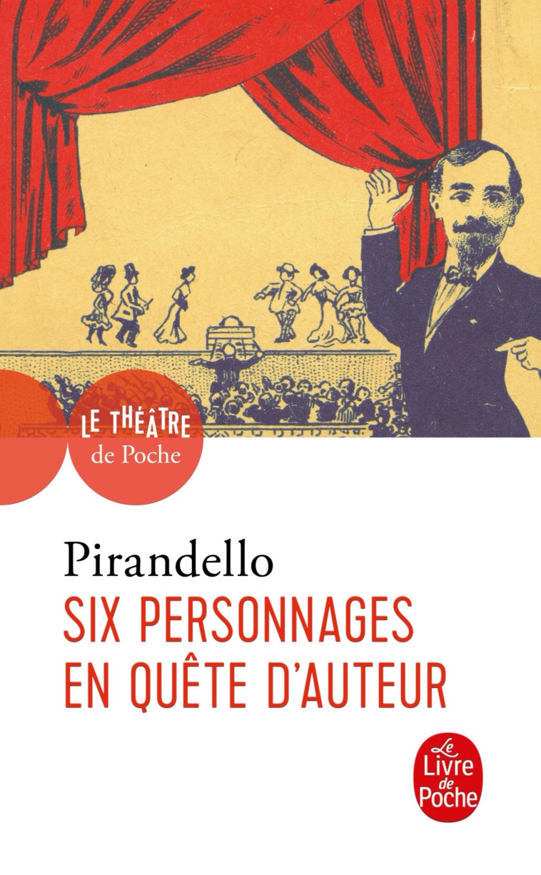 SIX PERSONNAGES EN QUETE D'AUTEUR - PERROUD ROBERT - LGF