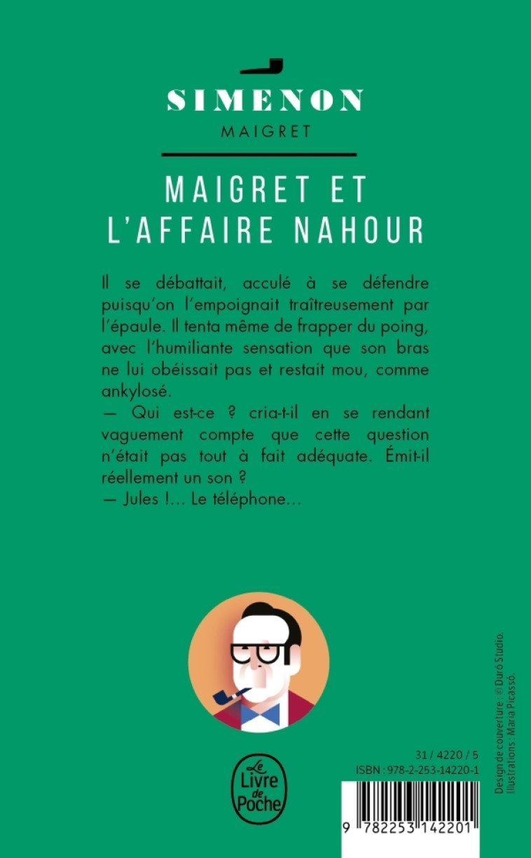 MAIGRET ET L'AFFAIRE NAHOUR - SIMENON GEORGES - LGF