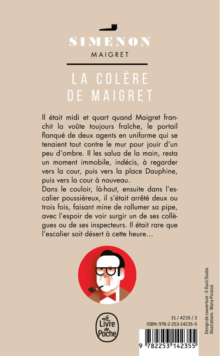 LA COLERE DE MAIGRET - SIMENON GEORGES - LGF