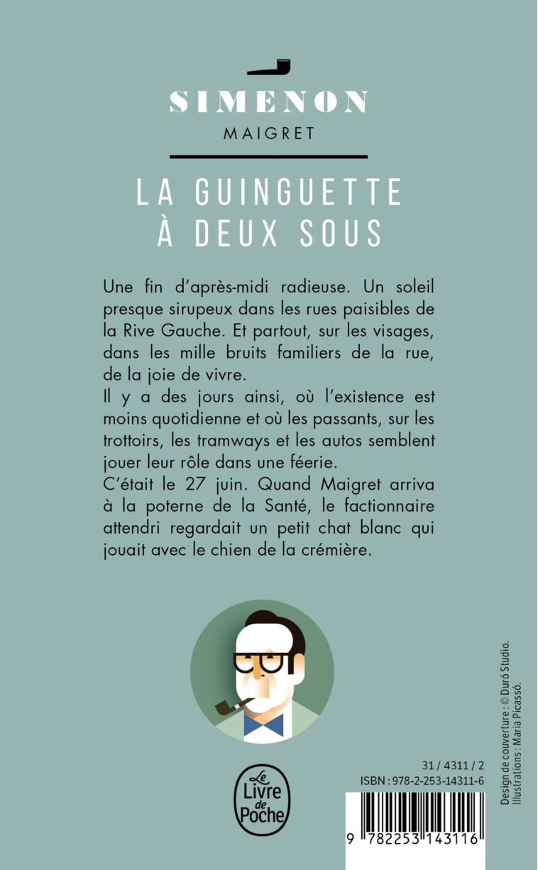 LA GUINGUETTE A DEUX SOUS - SIMENON GEORGES - LGF