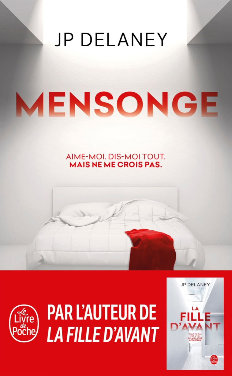 MENSONGE - AIME-MOI. CONFIE-TOI. MAIS NE ME CROIS PAS. - DELANEY J.P. - LGF