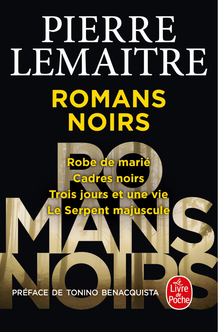 LES ROMANS NOIRS - LEMAITRE PIERRE - LGF