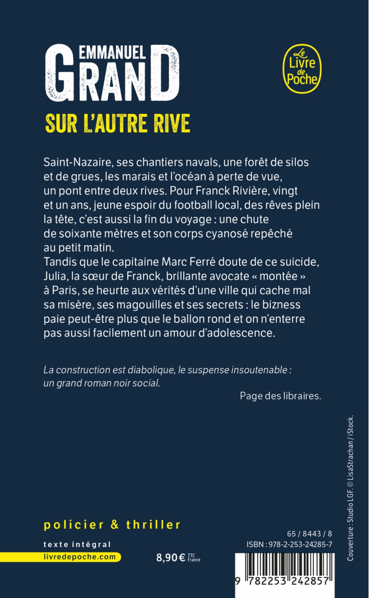 SUR L'AUTRE RIVE - GRAND EMMANUEL - LGF