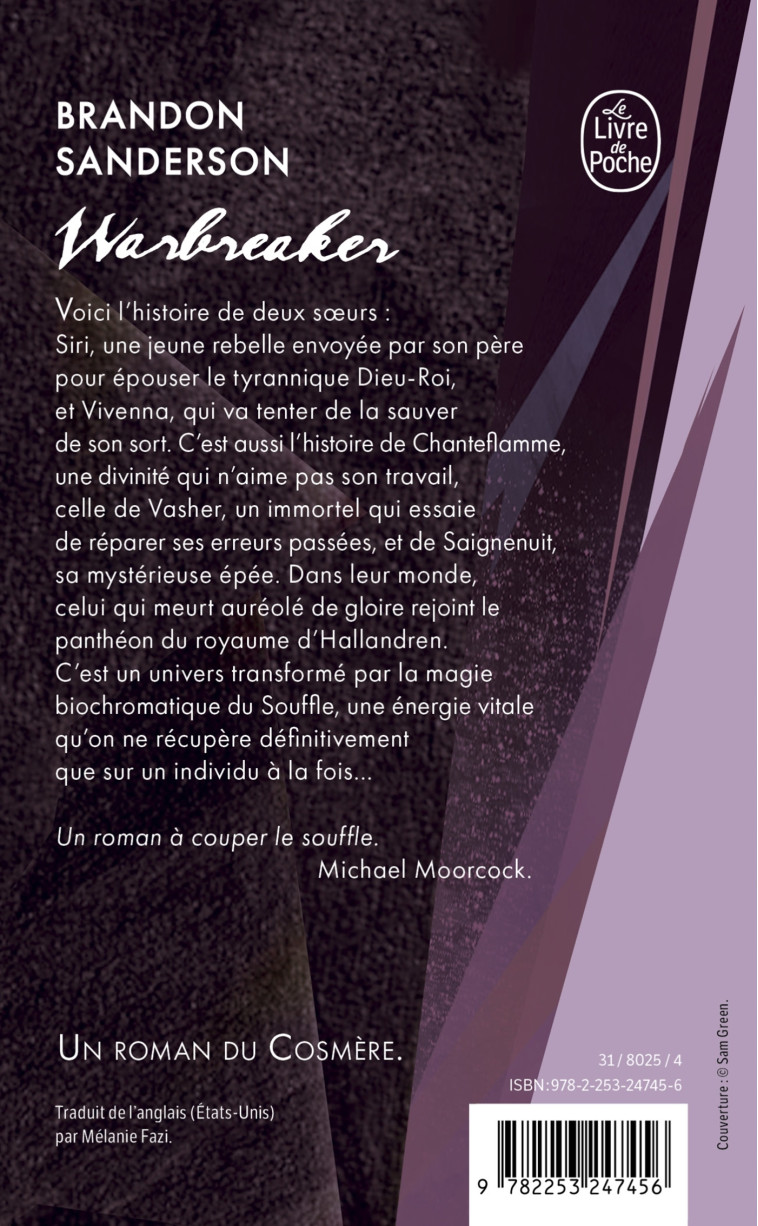 WARBREAKER (NOUVELLE EDITION) - SANDERSON BRANDON - LGF