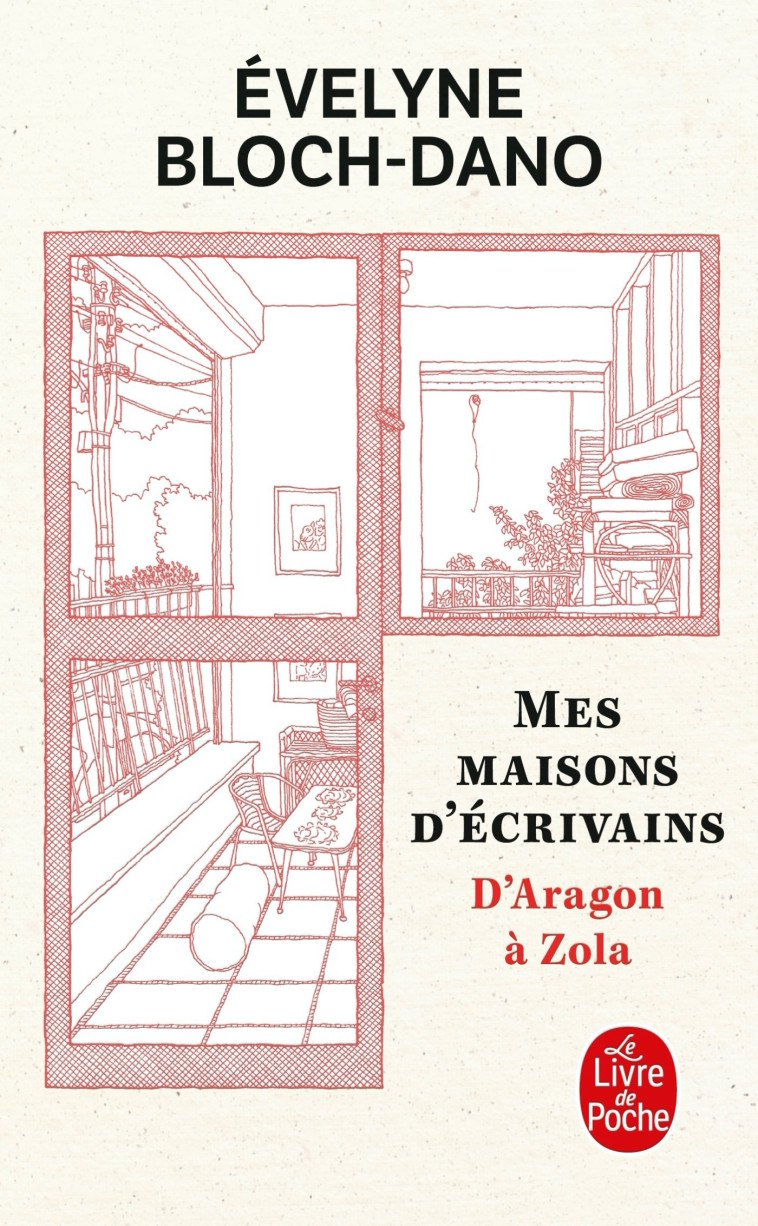 MES MAISONS D'ECRIVAINS - BLOCH-DANO EVELYNE - LGF