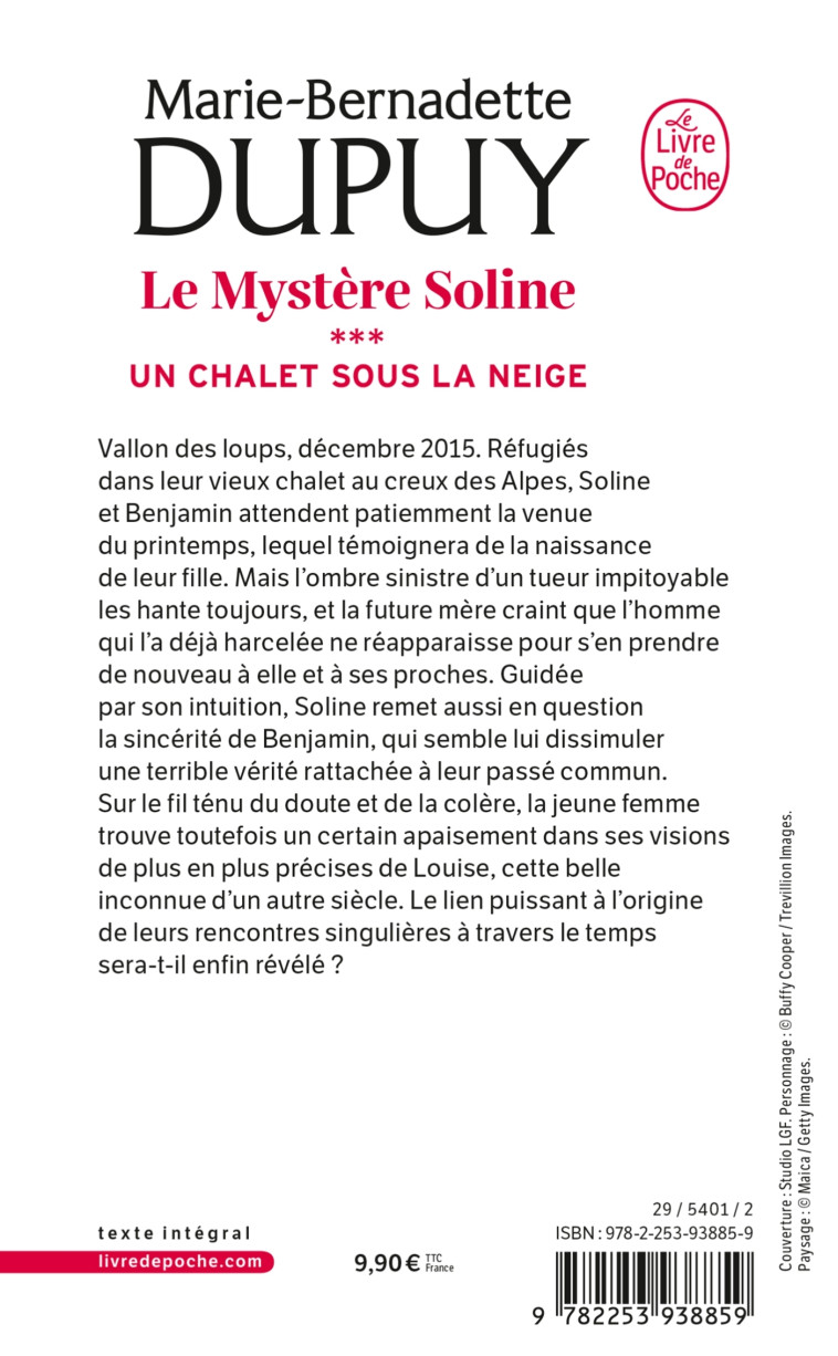 UN CHALET SOUS LA NEIGE (LE MYSTERE SOLINE, TOME 3) - DUPUY M-B. - LGF