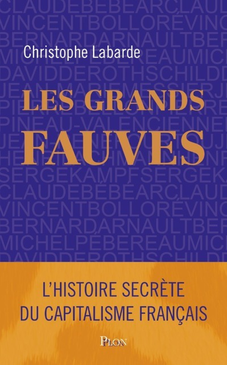 LES GRANDS FAUVES - LABARDE/BOULDOUYRE - PLON