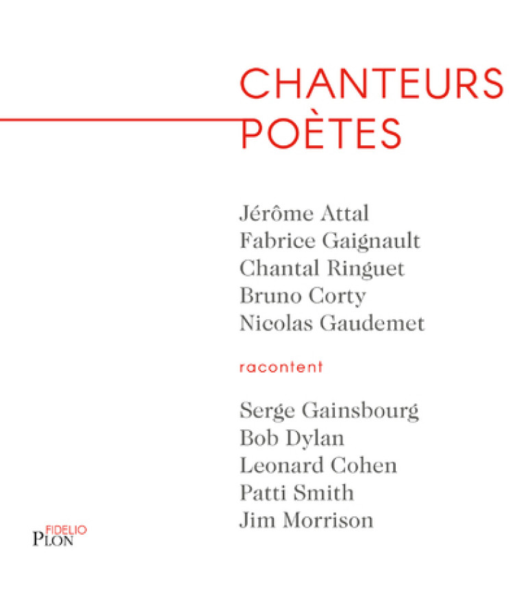 CHANTEURS POETES - ATTAL/CORTY/GAUDEMET - PLON