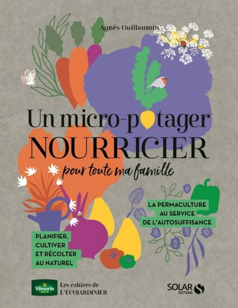 UN MICRO-POTAGER NOURRICIER POUR MA FAMILLE - GUILLAUMIN AGNES - SOLAR