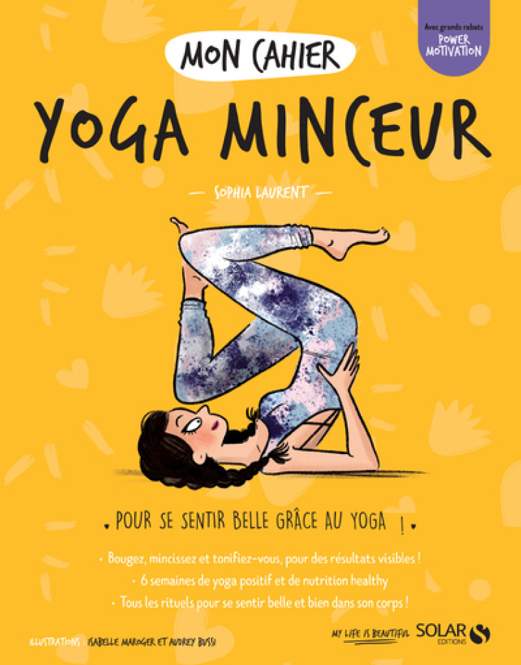 MON CAHIER YOGA MINCEUR - LAURENT/MAROGER - SOLAR