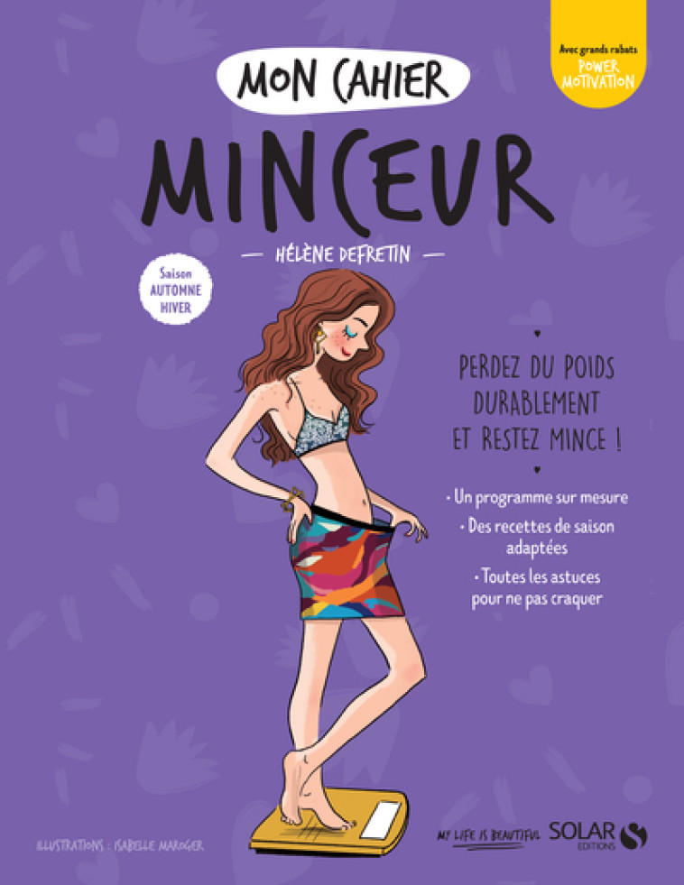 MON CAHIER MINCEUR AUTOMNE HIVER - DEFRETIN/MAROGER - SOLAR