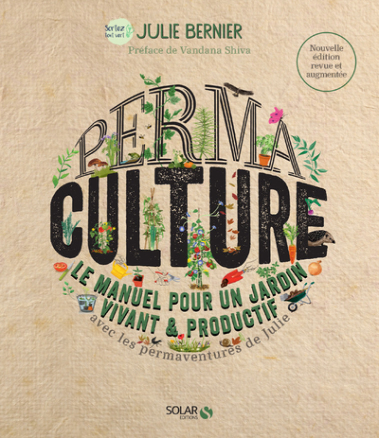 PERMACULTURE - NOUVELLE EDITION - BERNIER JULIE - SOLAR