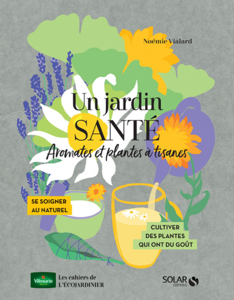 UN JARDIN SANTE : AROMATES ET PLANTES A TISANES - LE PAGE ROSENN - SOLAR