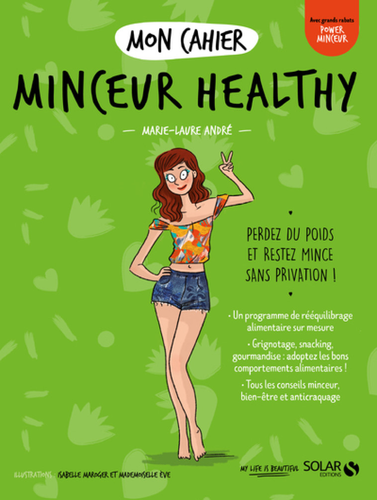 MON CAHIER MINCEUR HEALTHY NEW - ANDRE MARIE-LAURE - SOLAR