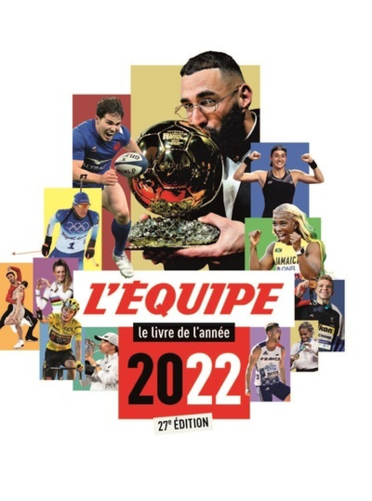 L'EQUIPE, LE LIVRE DE L'ANNEE 2022 - L'EQUIPE L'EQUIPE - SOLAR