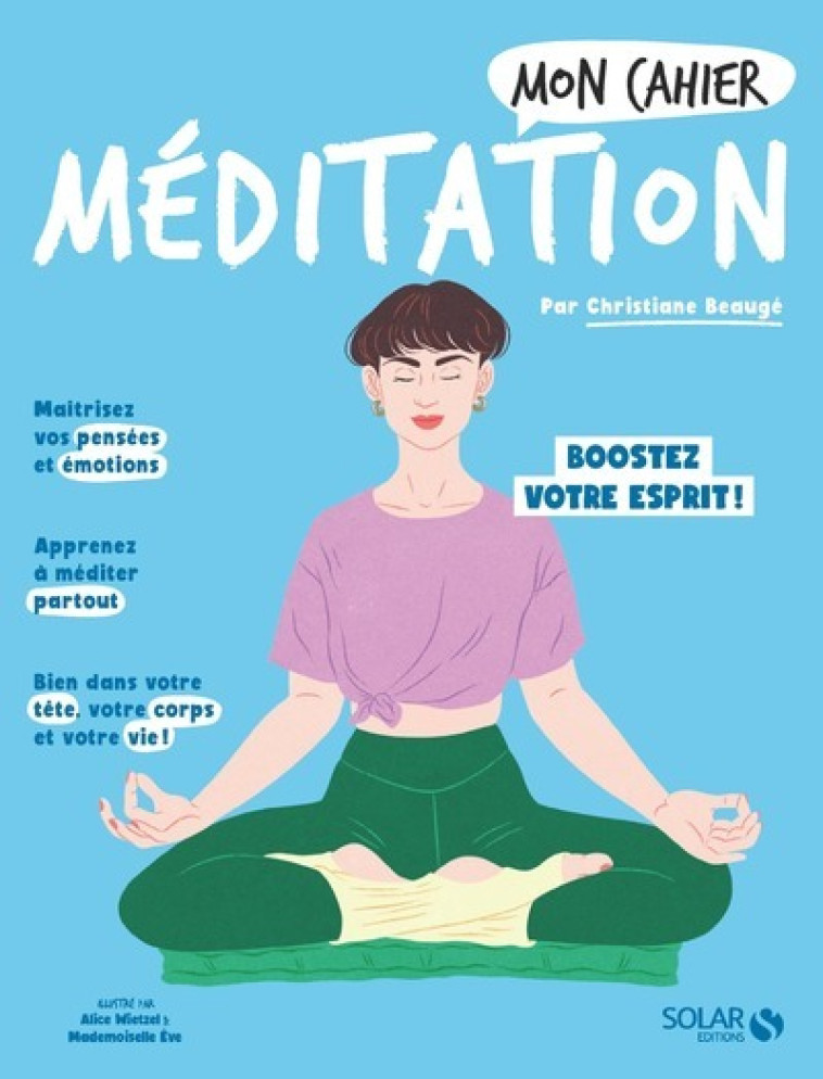 MON CAHIER MEDITATION NED - BEAUGE CHRISTIANE - SOLAR