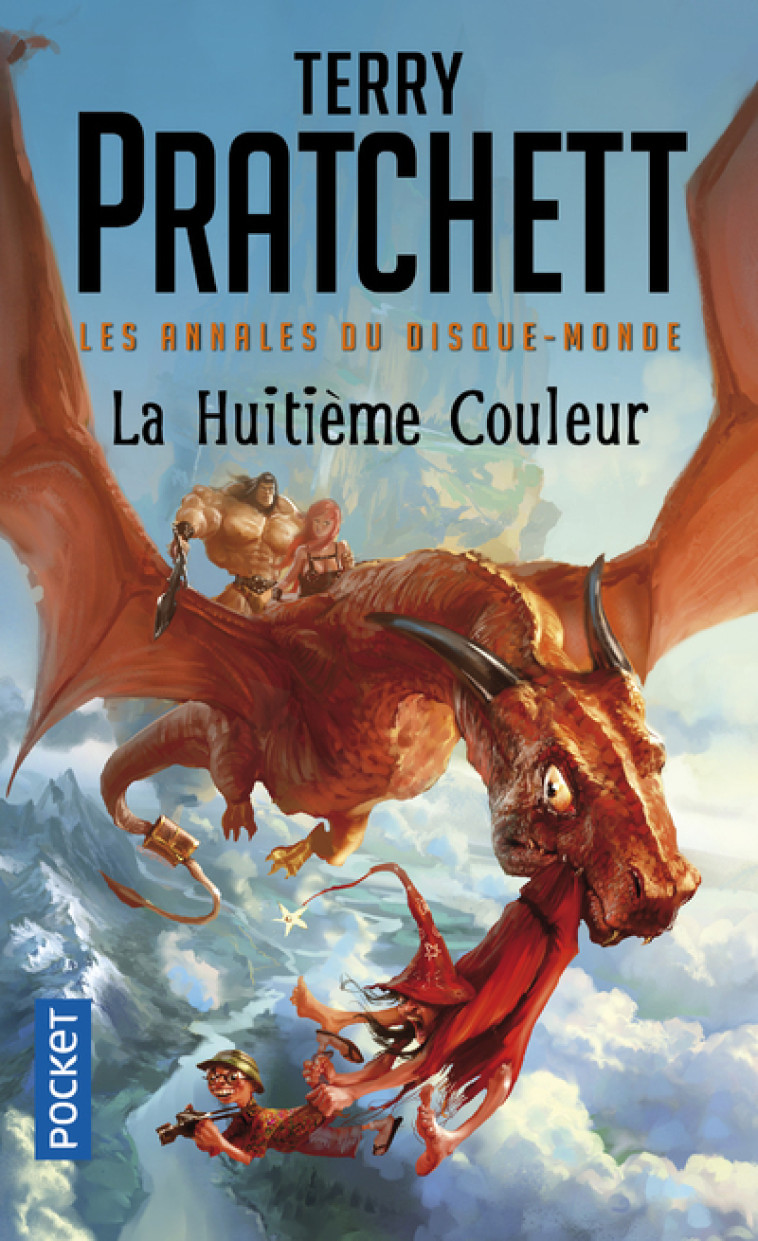 LES ANNALES DU DISQUE-MONDE T01 LA HUITIEME COULEUR - PRATCHETT/SIMONETTI - POCKET