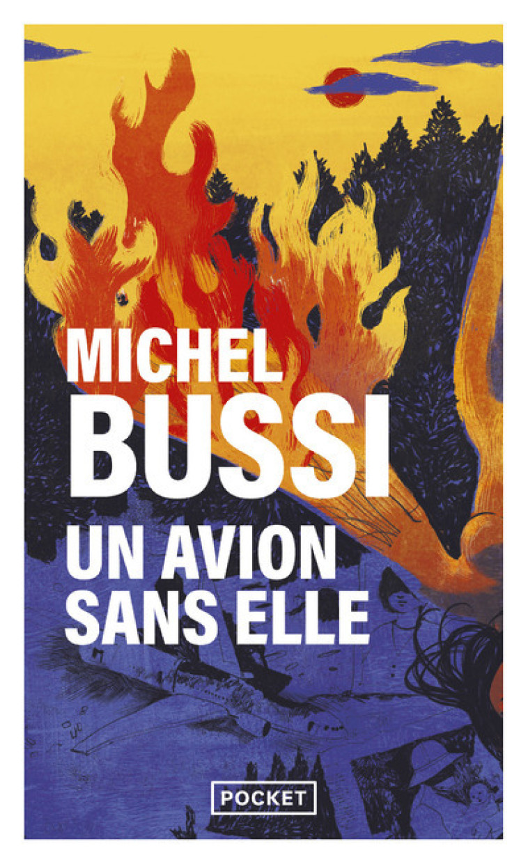 UN AVION SANS ELLE - BUSSI MICHEL - POCKET