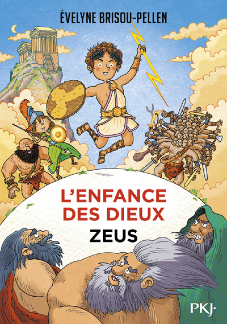 L'ENFANCE DES DIEUX T01 ZEUS - BRISOU-PELLEN - POCKET JEUNESSE