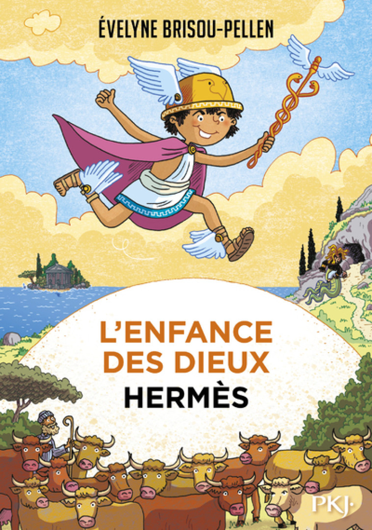 L'ENFANCE DES DIEUX T04 HERMES - BRISOU-PELLEN - POCKET JEUNESSE