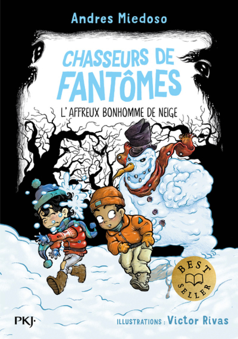 CHASSEURS DE FANTOMES T07 L'AFFREUX BONHOMME DE NEIGE - MIEDOSO/RIVAS - POCKET JEUNESSE