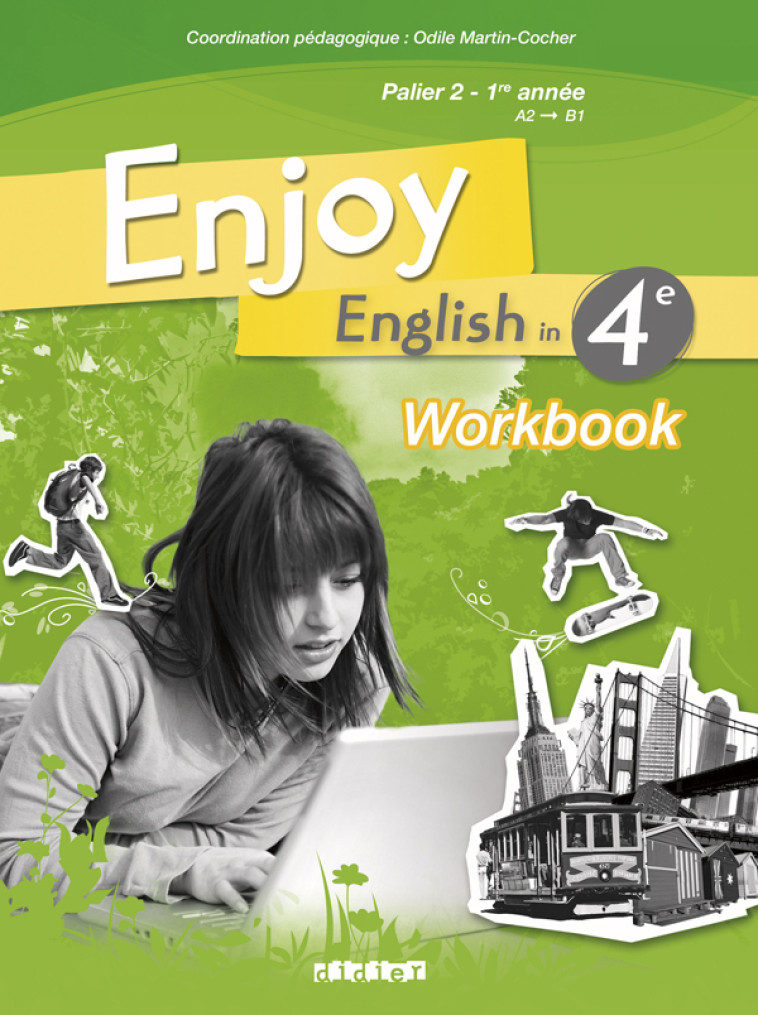 ENJOY ENGLISH IN 4E WORKBOOK - FAHEM/LUTTON/PLAYS - DIDIER