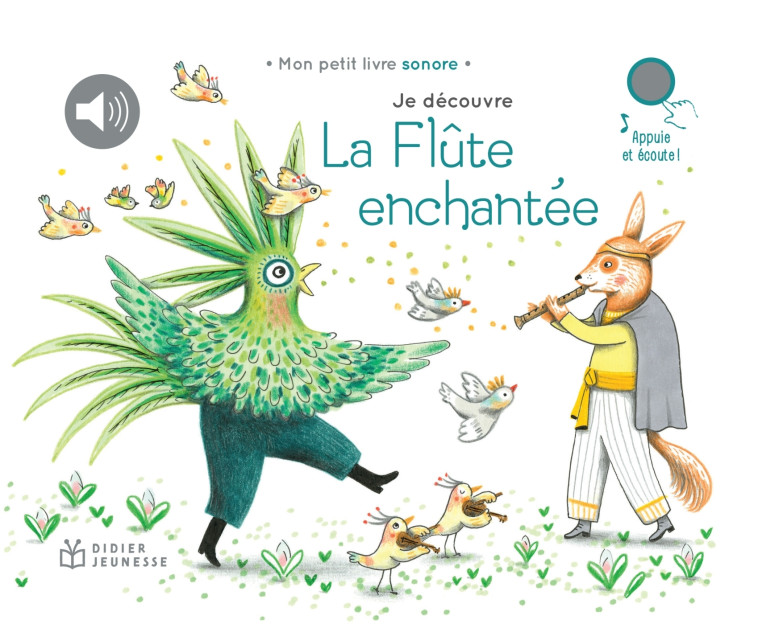 JE DECOUVRE LA FLUTE ENCHANTEE - RENON DELPHINE - DIDIER JEUNESSE