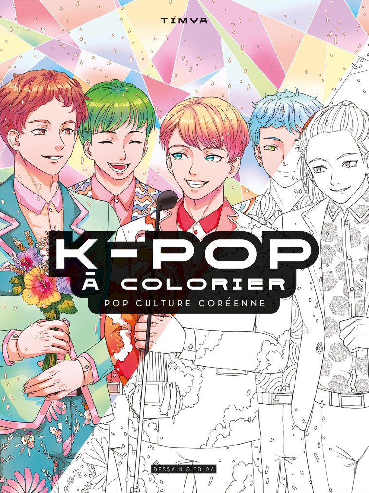 K-POP A COLORIER - XXX - DESSAIN TOLRA