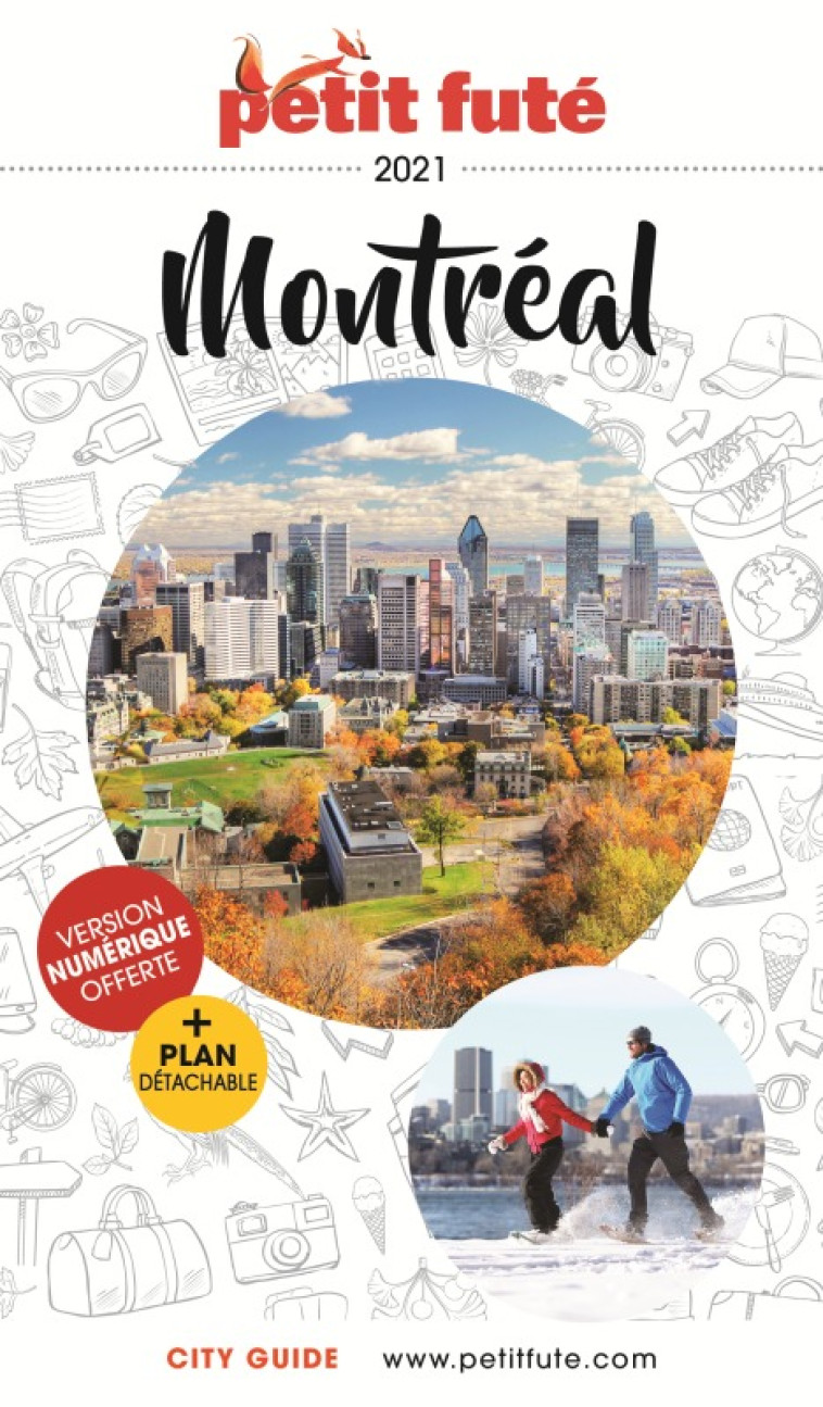 MONTREAL 2021-2022 PETIT FUTE+OFFRE NUM + P LAN - AUZIAS D. / LABOURDE - PETIT FUTE