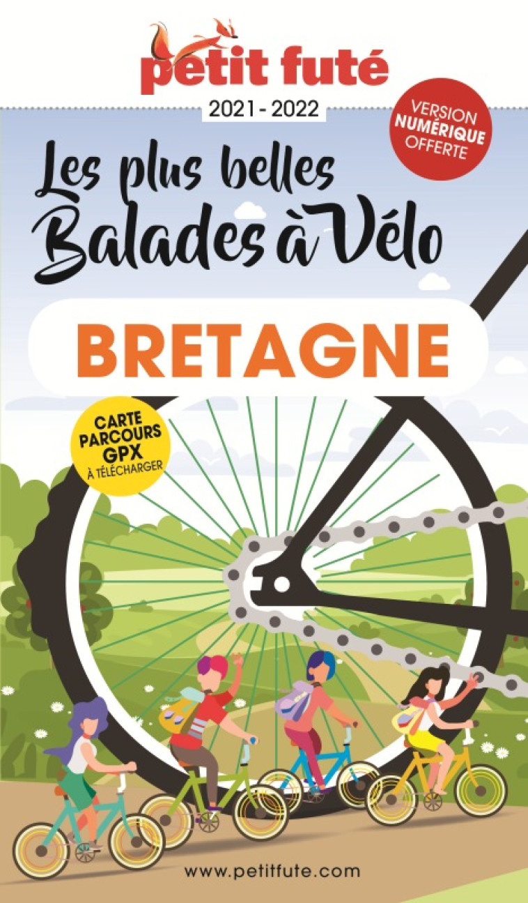 BALADES A VELO BRETAGNE 2021 PETIT FUTE+OFF RE NUM - AUZIAS D. / LABOURDE - PETIT FUTE