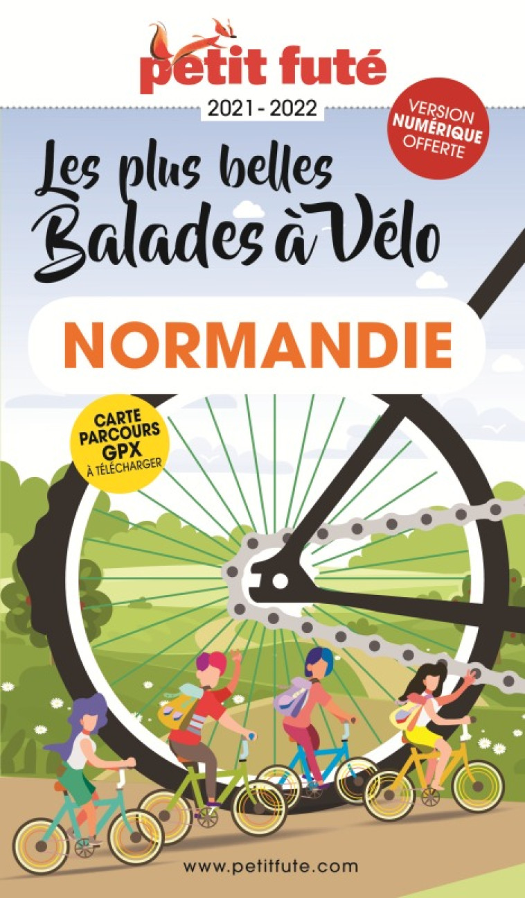 BALADES A VELO NORMANDIE 2021 PETIT FUTE+OF FRE NUM - AUZIAS D. / LABOURDE - PETIT FUTE