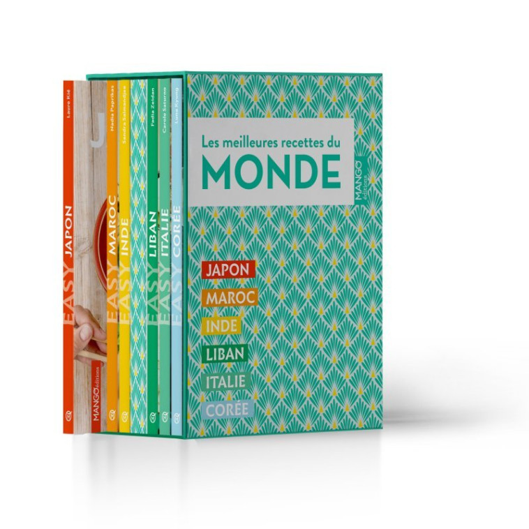 EASY LES MEILLEURES RECETTES DU MONDE JAPON, MAROC, INDE, ITALIE, LIBAN, COREE - COLLECTIF - MANGO