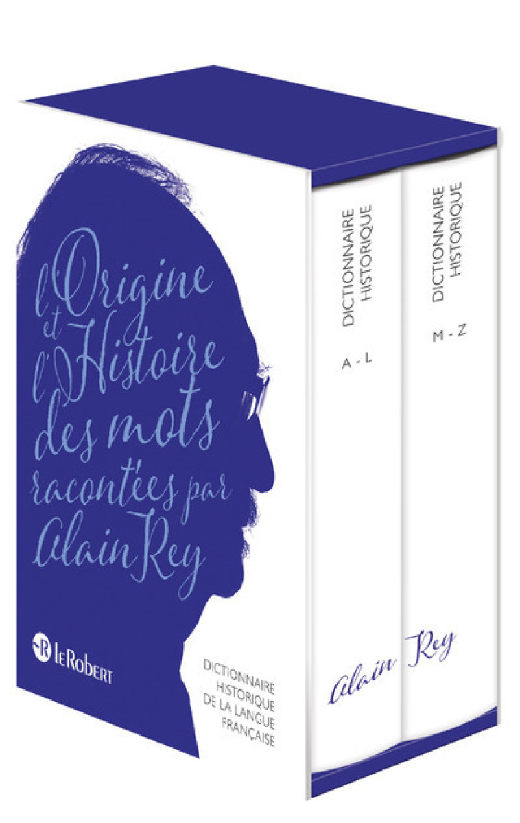 DICTIONNAIRE HISTORIQUE DE LA LANGUE FRANCA ISE 2 VOLUMES - NE - REY ALAIN - LE ROBERT