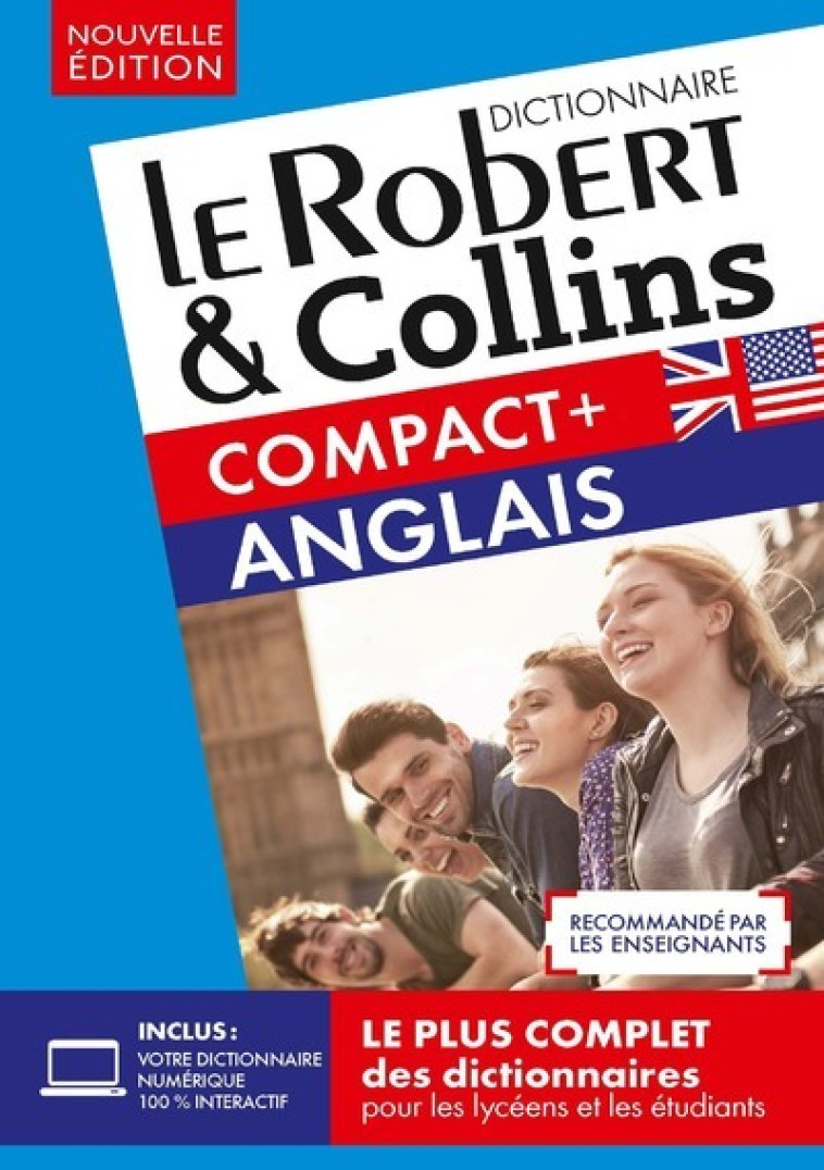 LE ROBERT & COLLINS COMPACT+ ANGLAIS - COLLECTIF - LE ROBERT