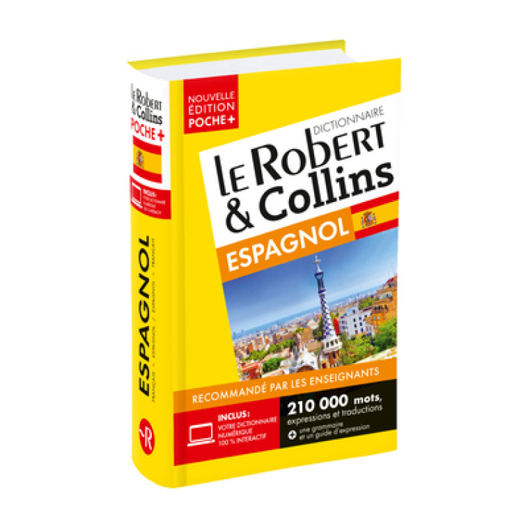 LE ROBERT & COLLINS POCHE+ ESPAGNOL - COLLECTIF - LE ROBERT