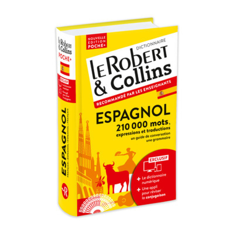 ROBERT & COLLINS POCHE+ ESPAGNOL - COLLECTIF - LE ROBERT