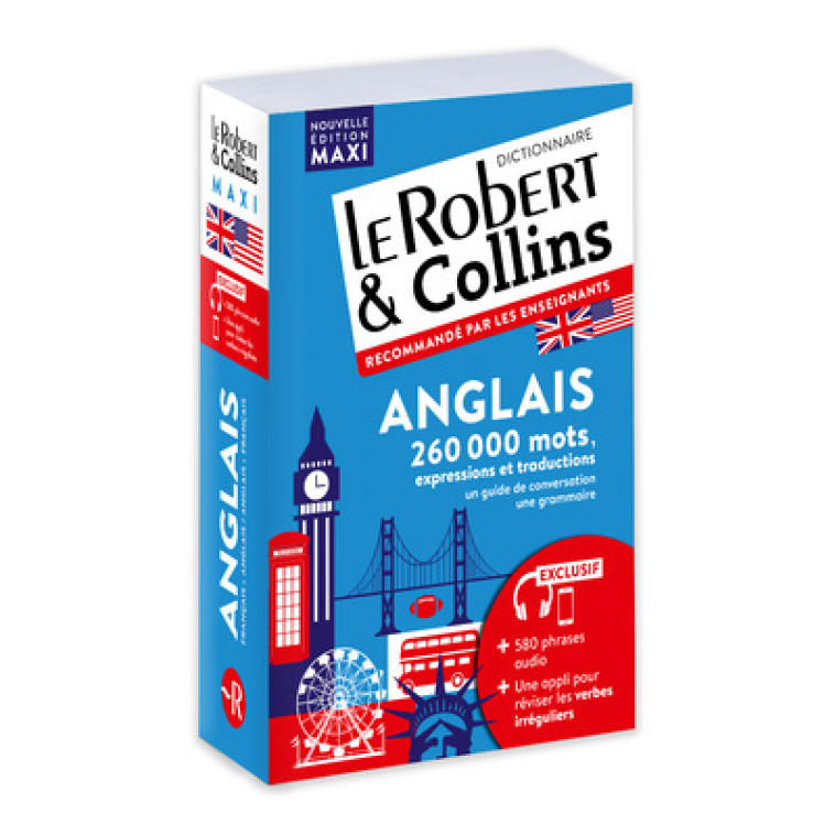 ROBERT & COLLINS MAXI ANGLAIS - COLLECTIF - LE ROBERT