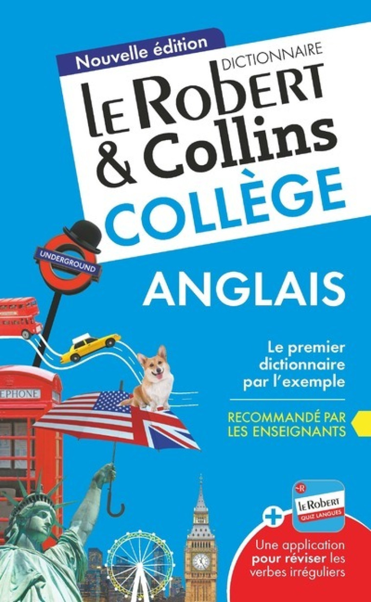 LE ROBERT & COLLINS COLLEGE ANGLAIS - COLLECTIF - LE ROBERT