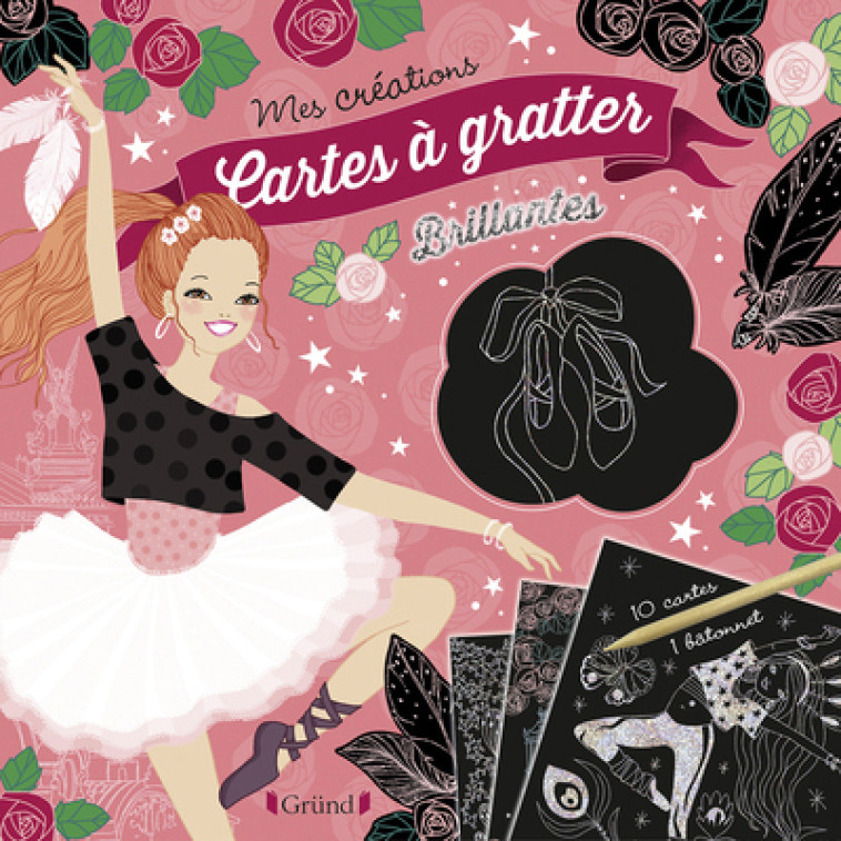 CARTES A GRATTER BRILLANTES - DANSE - CRESCI ANNE - GRUND