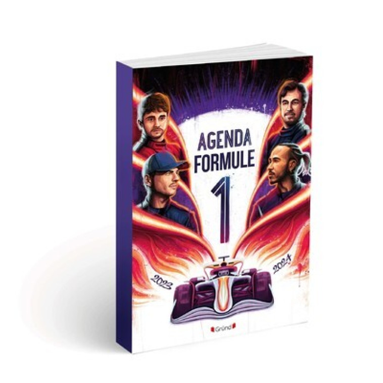 AGENDA FORMULE 1 - 2023-2024 - WARD HARRY - GRUND