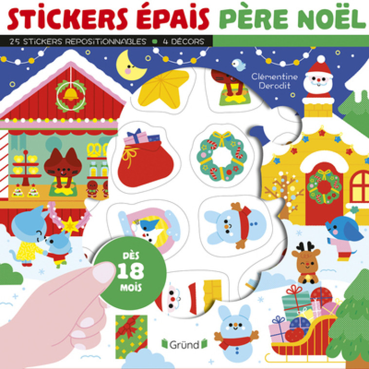 STICKERS EPAIS - PERE NOEL - ROHRBACH SOPHIE - GRUND