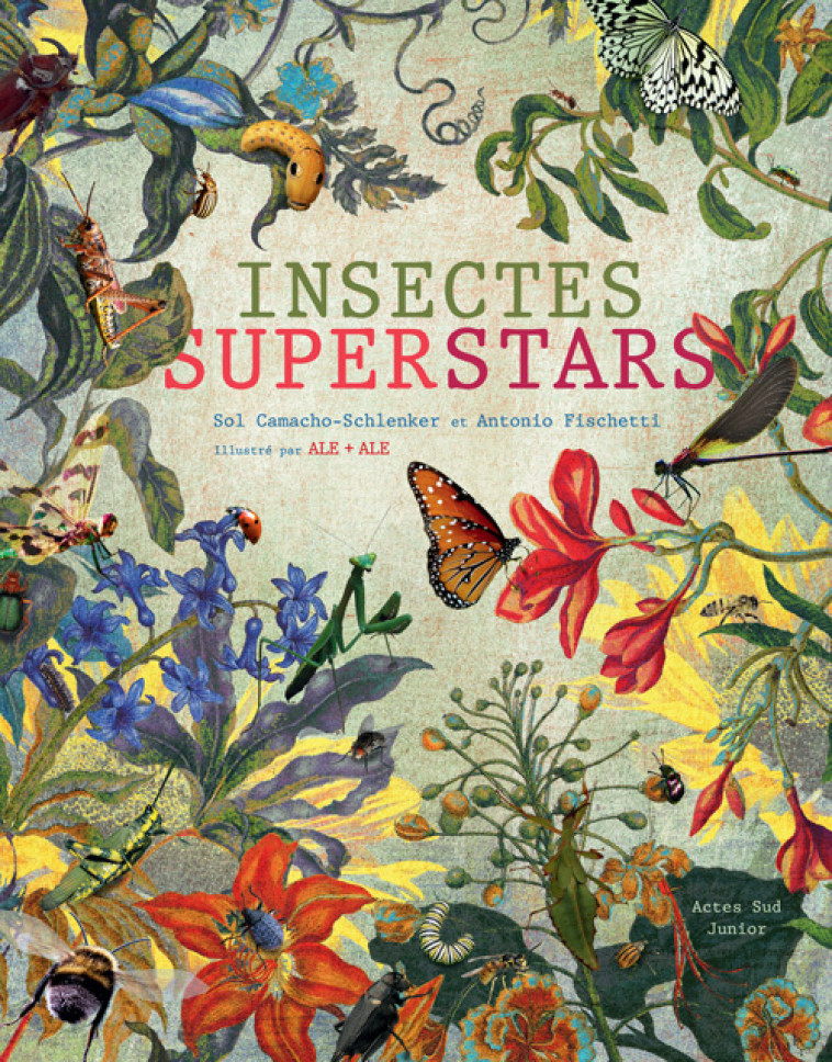 INSECTES SUPERSTARS - FISCHETTI/ALE+ALE - ACTES SUD