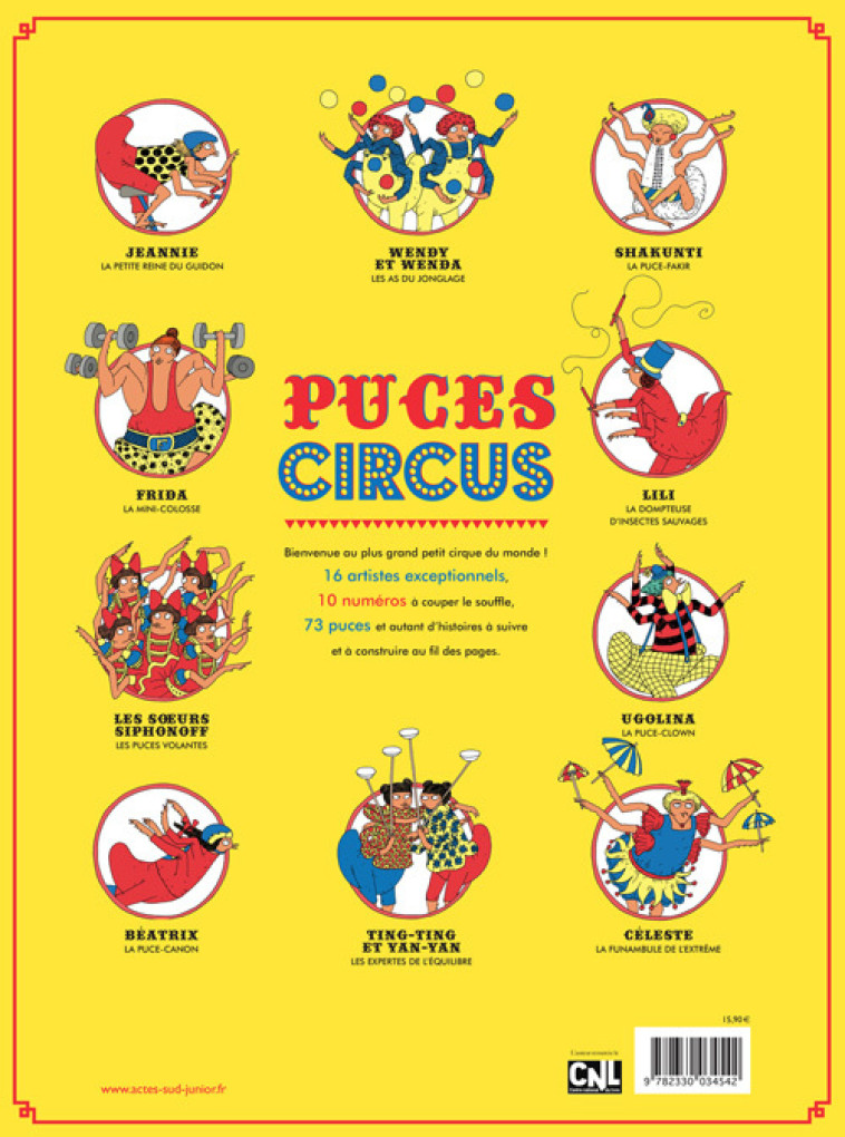 PUCES CIRCUS - LAVERDUNT DAMIEN /RA - ACTES SUD