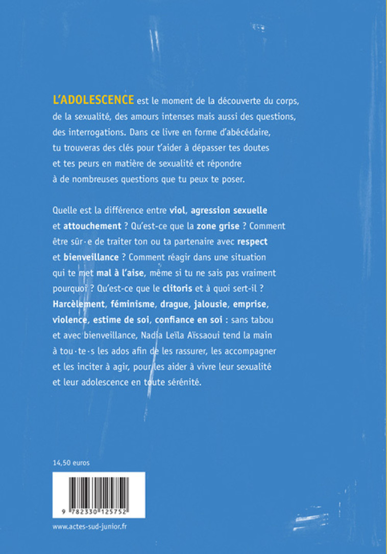 NON C'EST NON ! CONTRE LE HARCELEMENT SEXUEL - AISSAOUI/CARRON - ACTES SUD