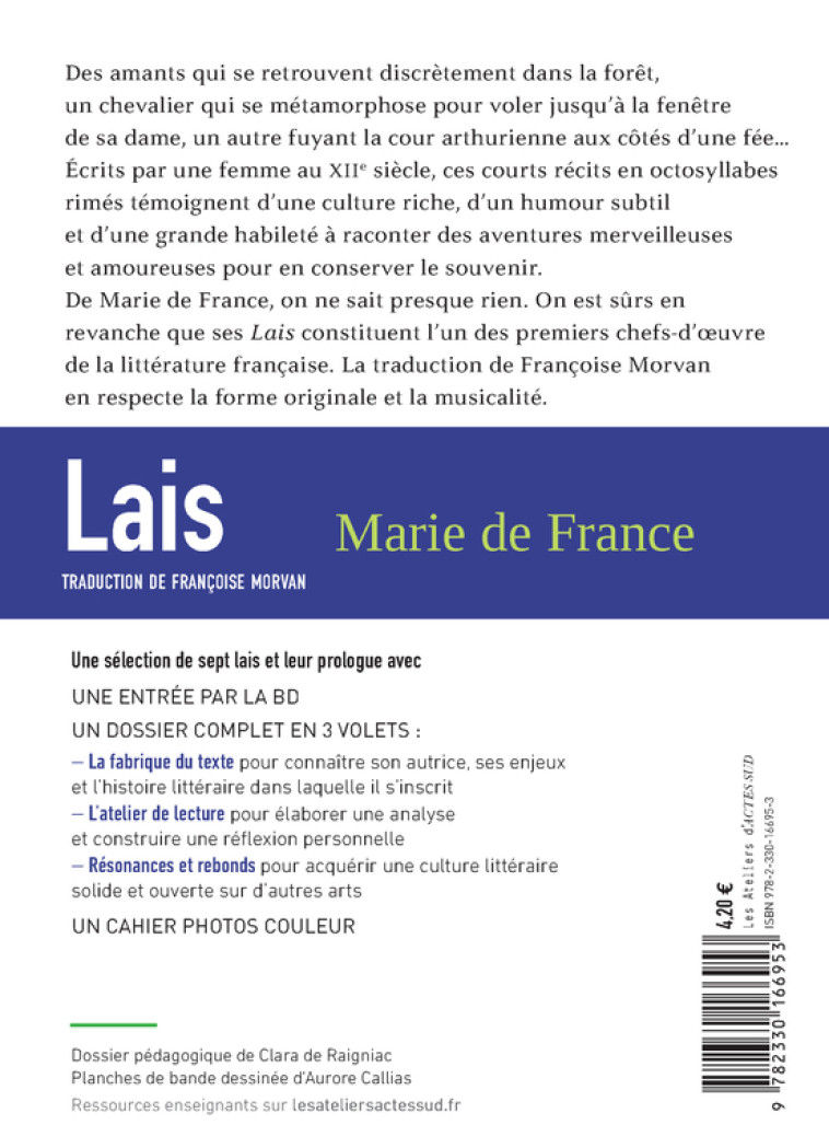 LAIS - FRANCE/DE RAIGNIAC - ACTES SUD